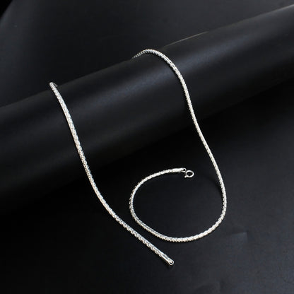 20 Inch 925 Silver Chain – Simple & Timeless Women’s Jewelry