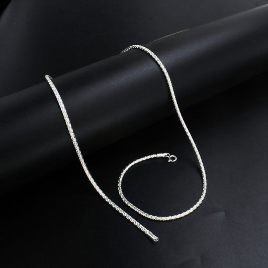 20 Inch 925 Silver Chain – Simple & Timeless Women’s Jewelry