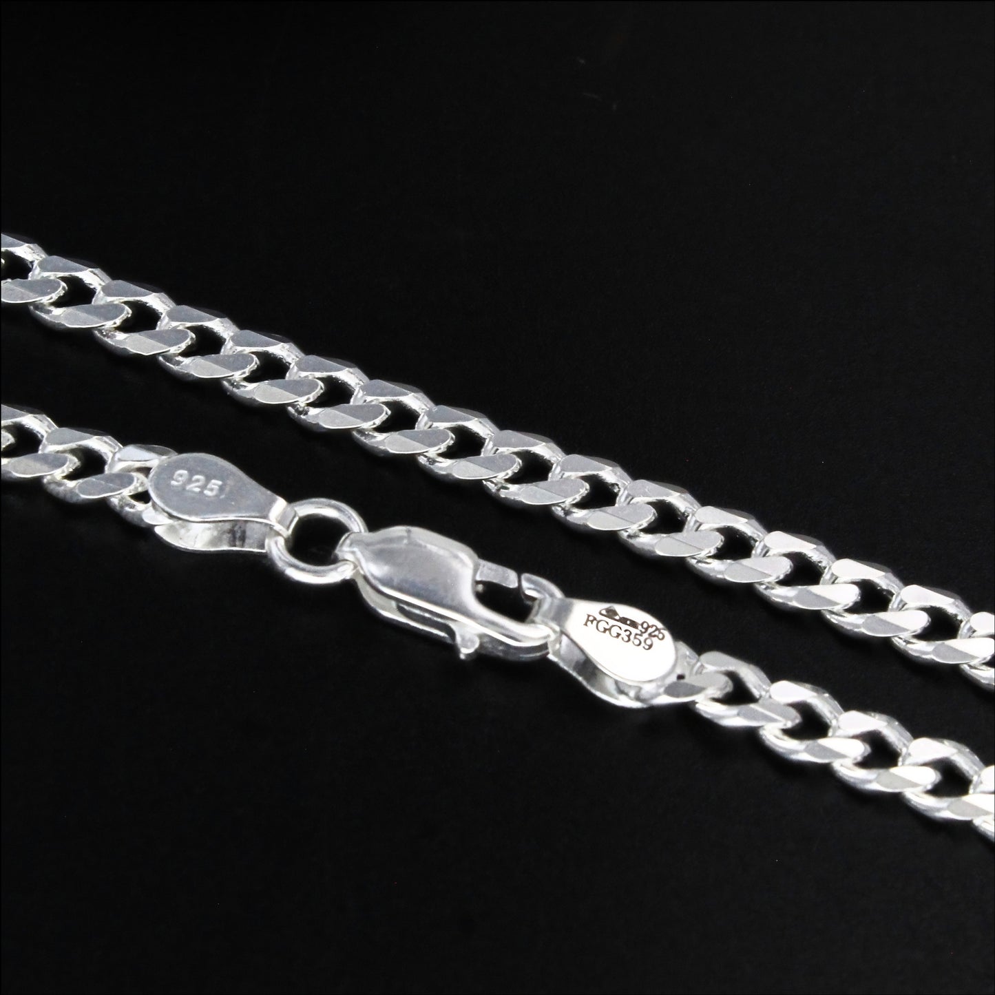 Premium 925 Sterling Silver Cuban Link Chain – 24 Inch Bold Chain