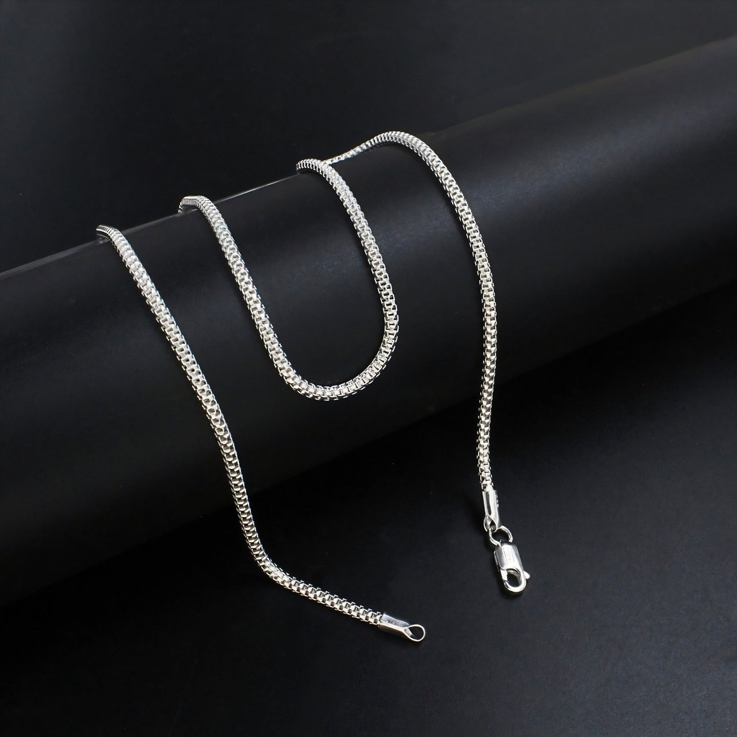 Luxury 925 Sterling Silver Everyday Neck Chain - 18 inch