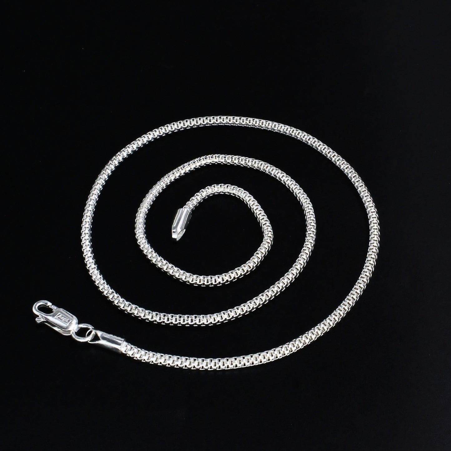 Luxury 925 Sterling Silver Everyday Neck Chain - 18 inch