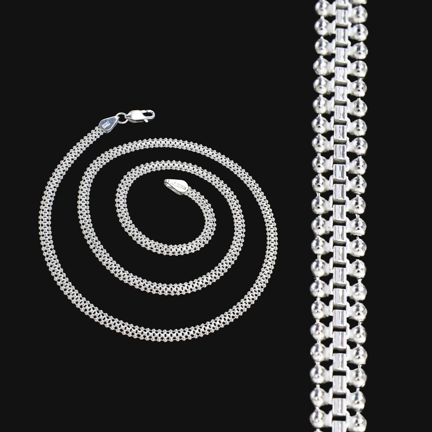 Authentic 925 Sterling Silver 20 Inch Chain