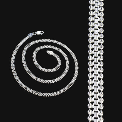 Authentic 925 Sterling Silver 20 Inch Chain