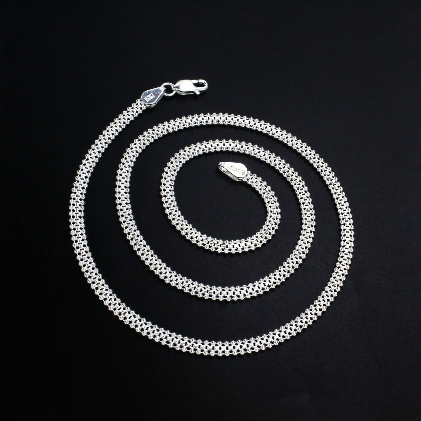 Authentic 925 Sterling Silver 20 Inch Chain