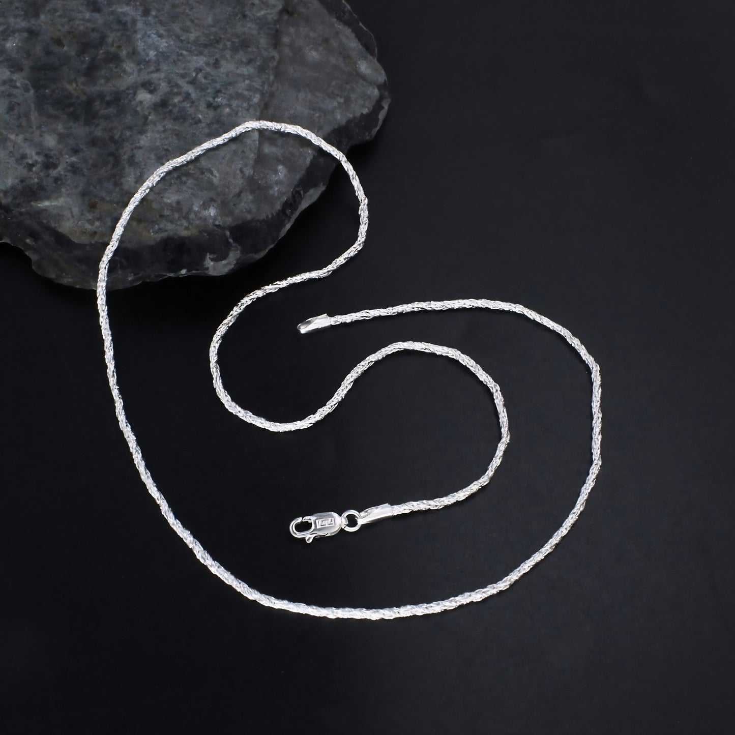 20 Inch Sterling Silver Margarita Chain – Modern & Elegant Women’s Jewelry