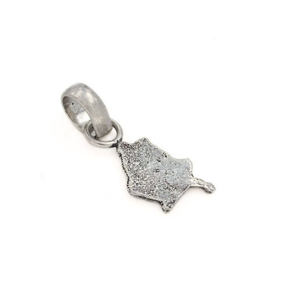 Real Silver Flying Hanuman Ji Pendant – Antique Oxidized Religious Jewelry