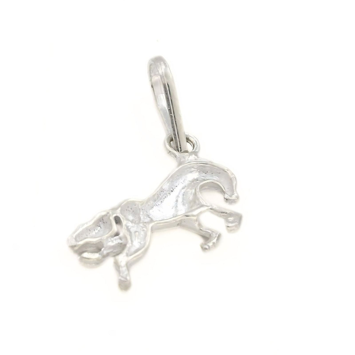 Real Silver Horse Pendant for Men & Women - Equestrian Charm Necklace