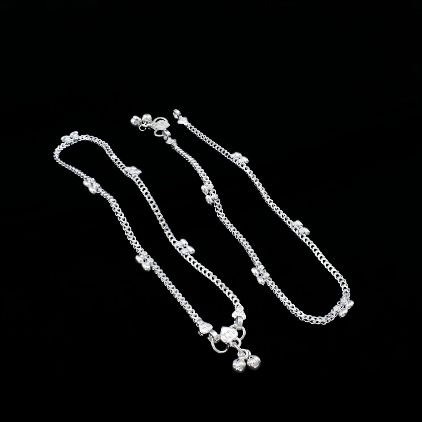 Real Silver Party Wear Anklet for Daily Wear