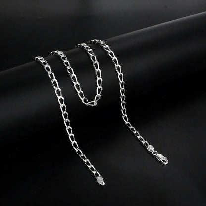 925 Sterling Silver divine Cuban Link Neck chain 20"