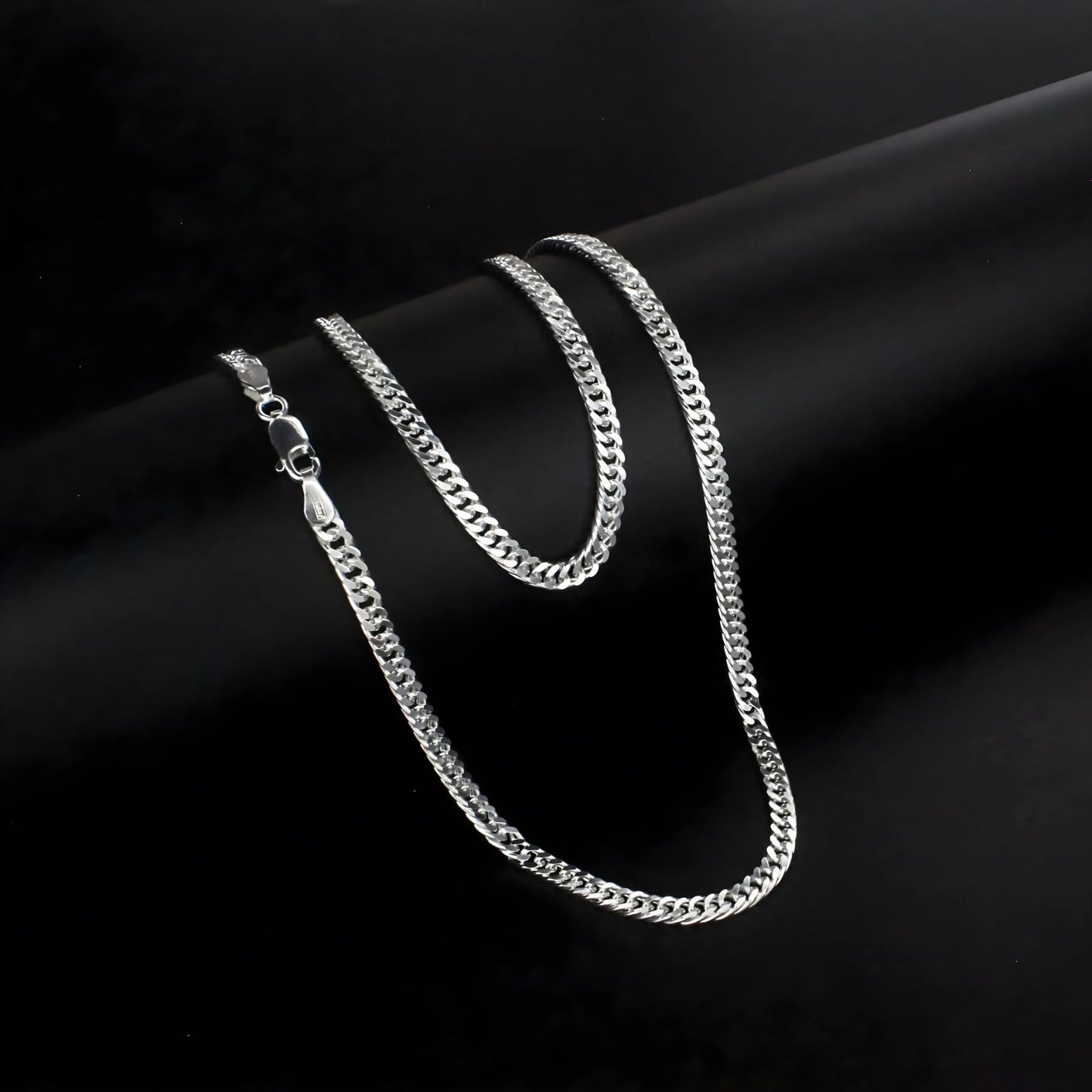 925 Sterling Silver Cuban Link Neck chain 20"