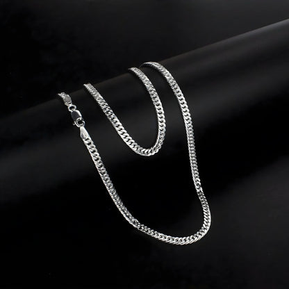 925 Sterling Silver Cuban Link Neck chain 20"