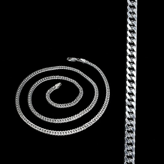 925 Sterling Silver Cuban Link Neck chain 20"