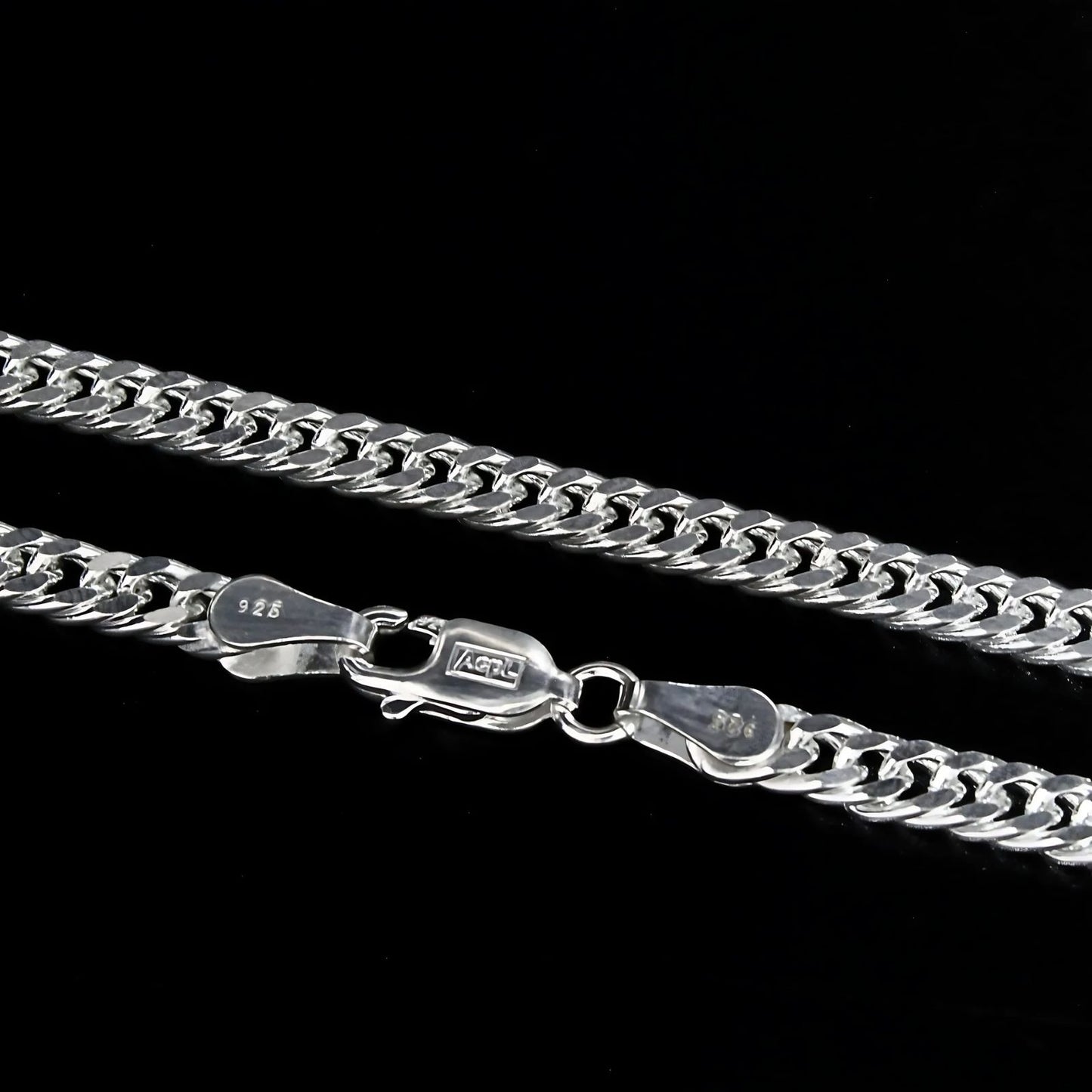 925 Sterling Silver Cuban Link Neck chain 20"