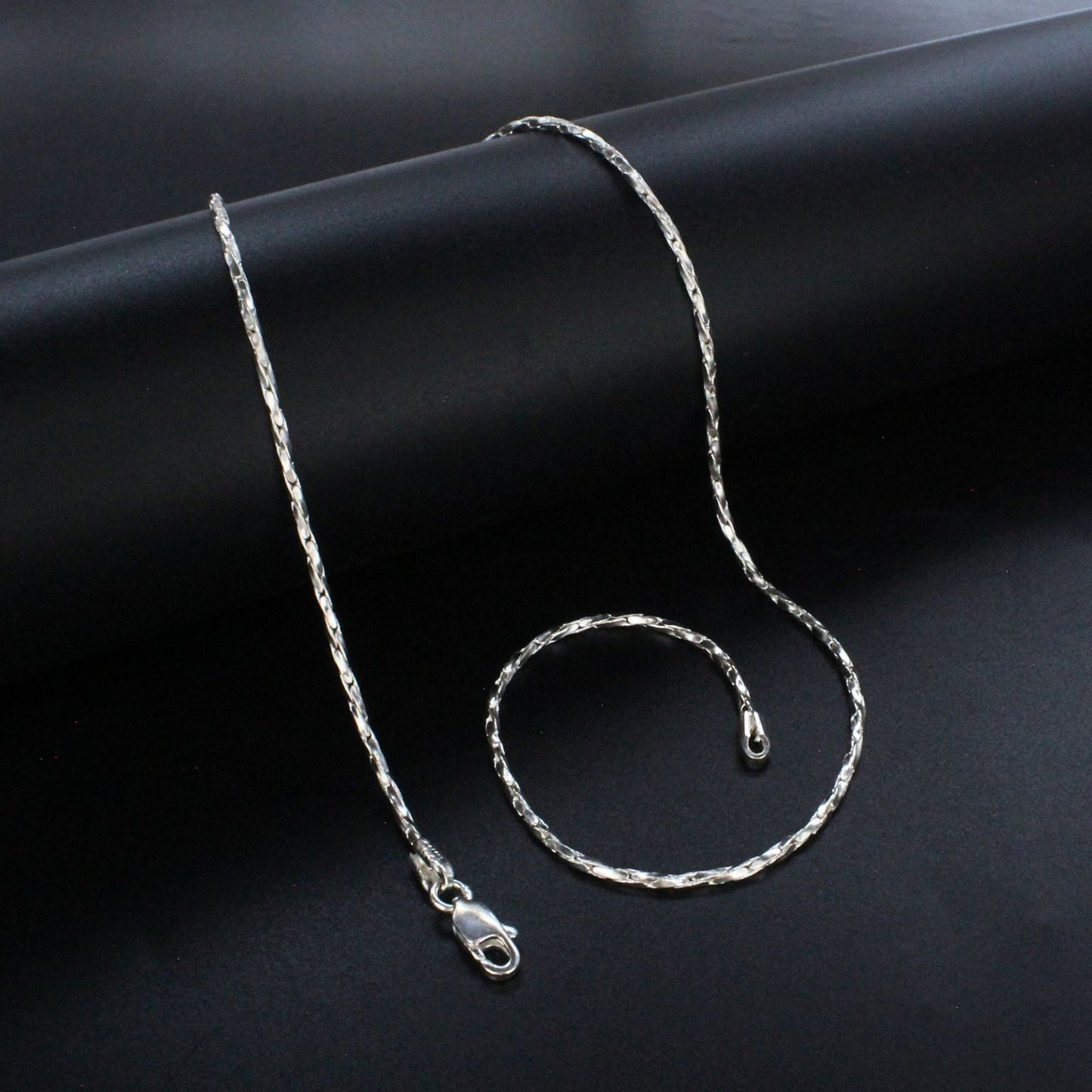 Real Silver Cardano Link Neck chain
