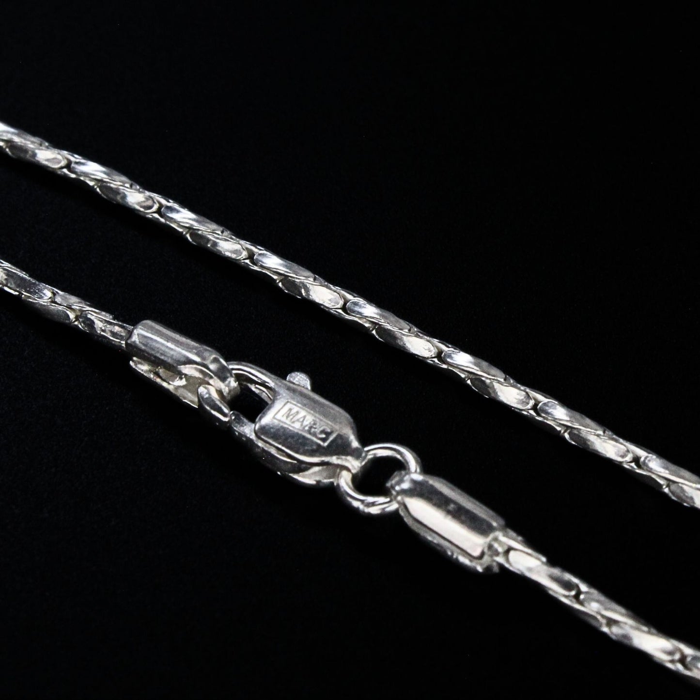 Real Silver Cardano Link Neck chain
