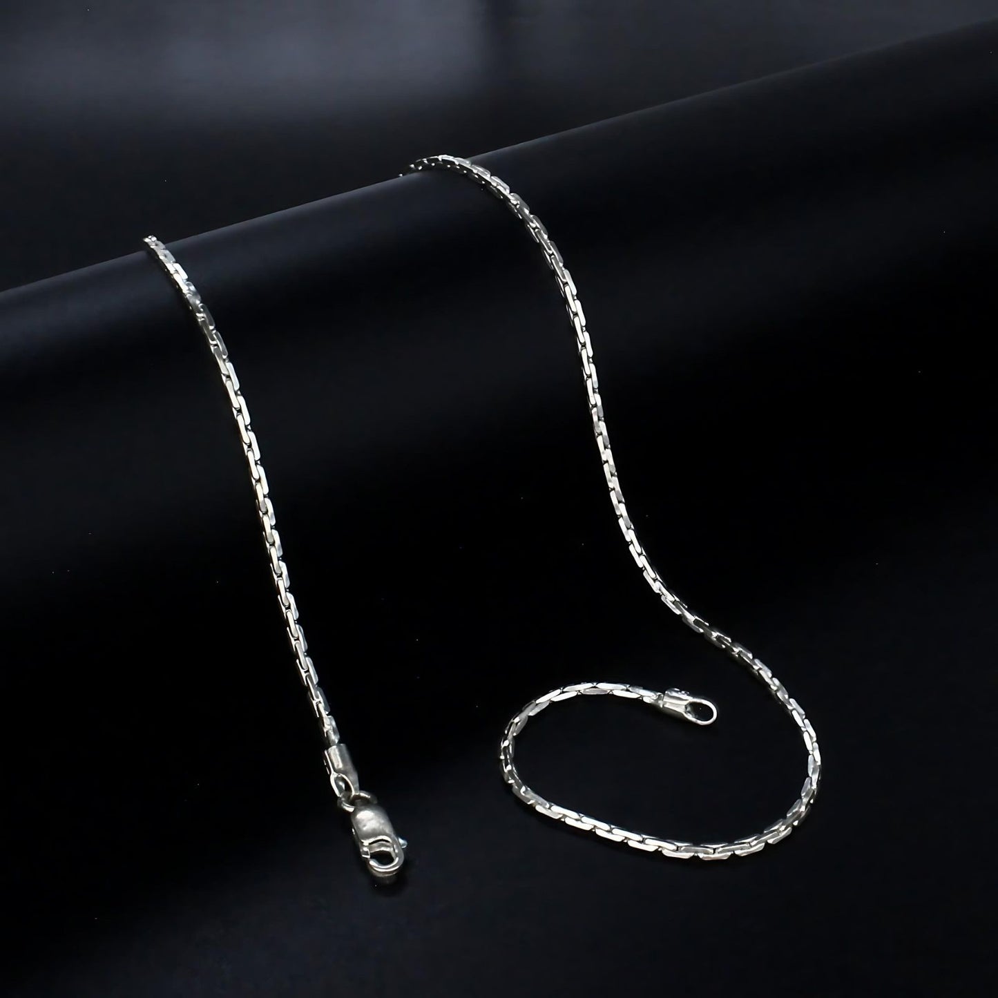Real Silver Excellent women Neck chain 16"