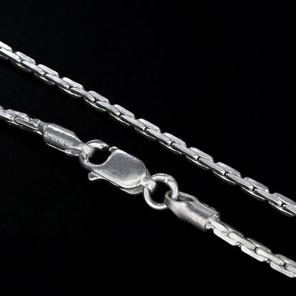 Real Silver Excellent women Neck chain 16"