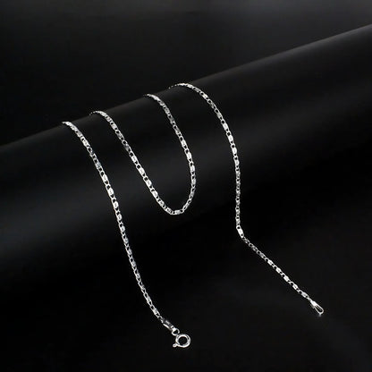 925 Sterling Silver women Snail Neck chain 18"