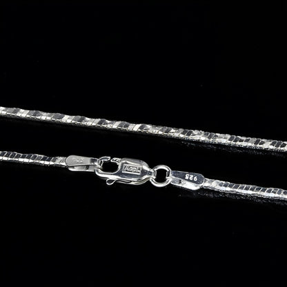 925 Sterling Silver women Neck chain 30"