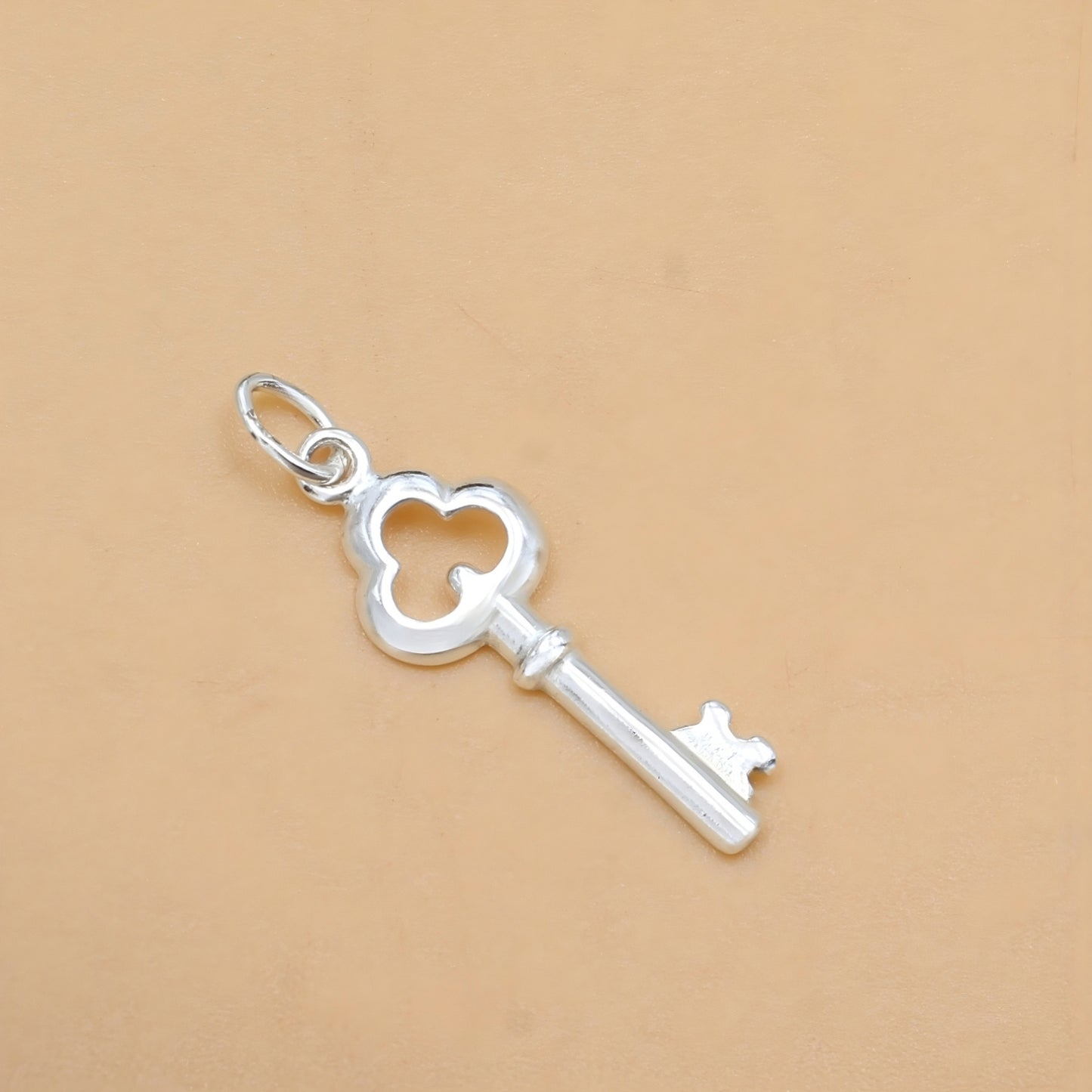 Daily wear 925 Real Sterling Silver key charm Pendant