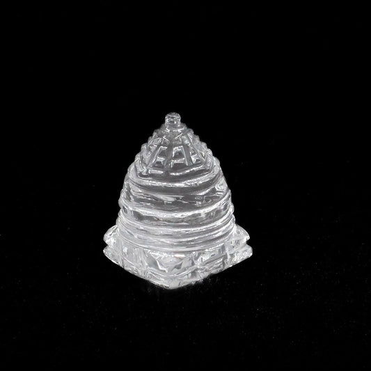 41.25CT A+ Natural Crystal Quartz (Sphetic) Shree Yantra - Religious