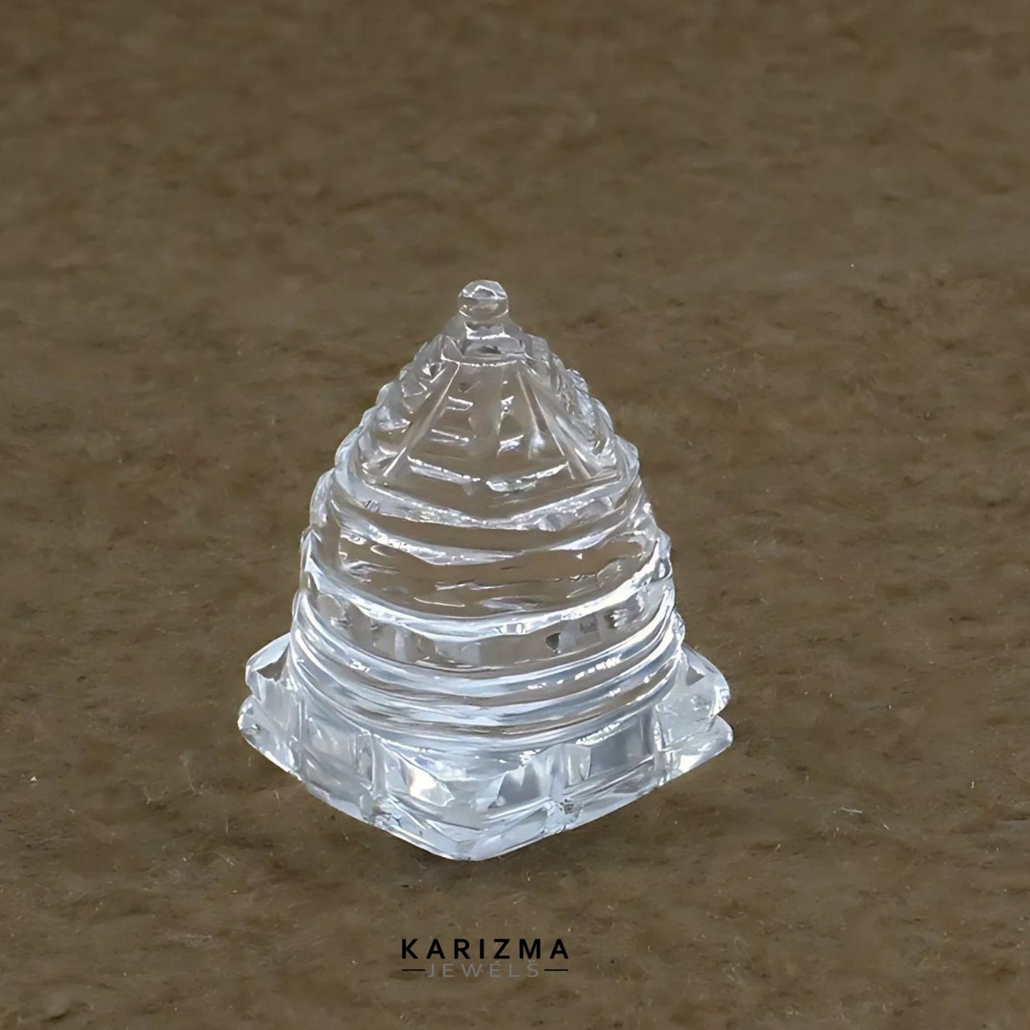 41.25CT A+ Natural Crystal Quartz (Sphetic) Shree Yantra - Religious