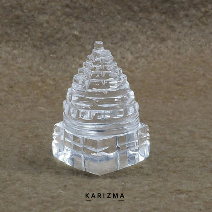 135.25CT A+ Natural Crystal Quartz (Sphetic) Shree Yantra - Religious