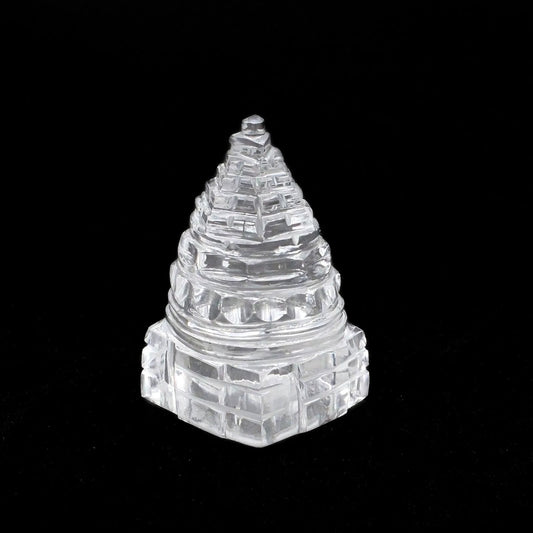 135.25CT A+ Natural Crystal Quartz (Sphetic) Shree Yantra - Religious