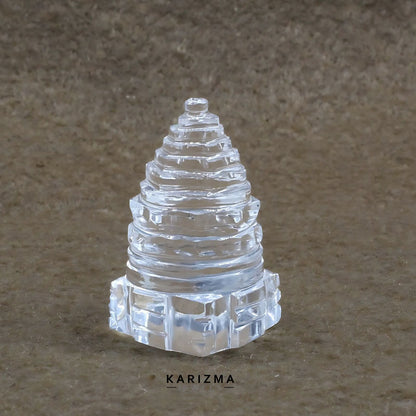 90.30CT A+ Natural Crystal Quartz (Sphetic) Sri Yantra Religious