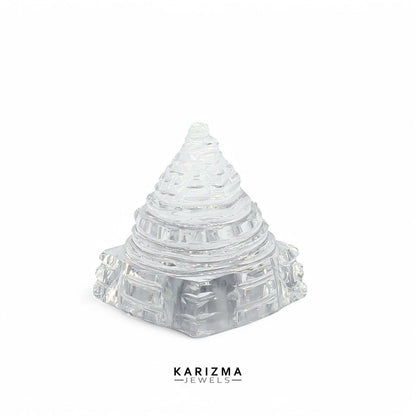 55.90CT A+ Natural Crystal Quartz (Sphetic) Sri Yantra Religious