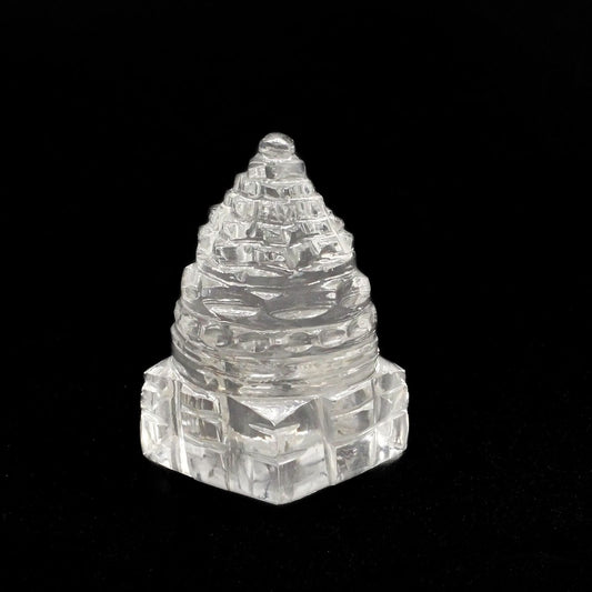 164.10CT TOP QUALITY Natural Crystal Quartz (Sphetic) Religious Shri Yantra