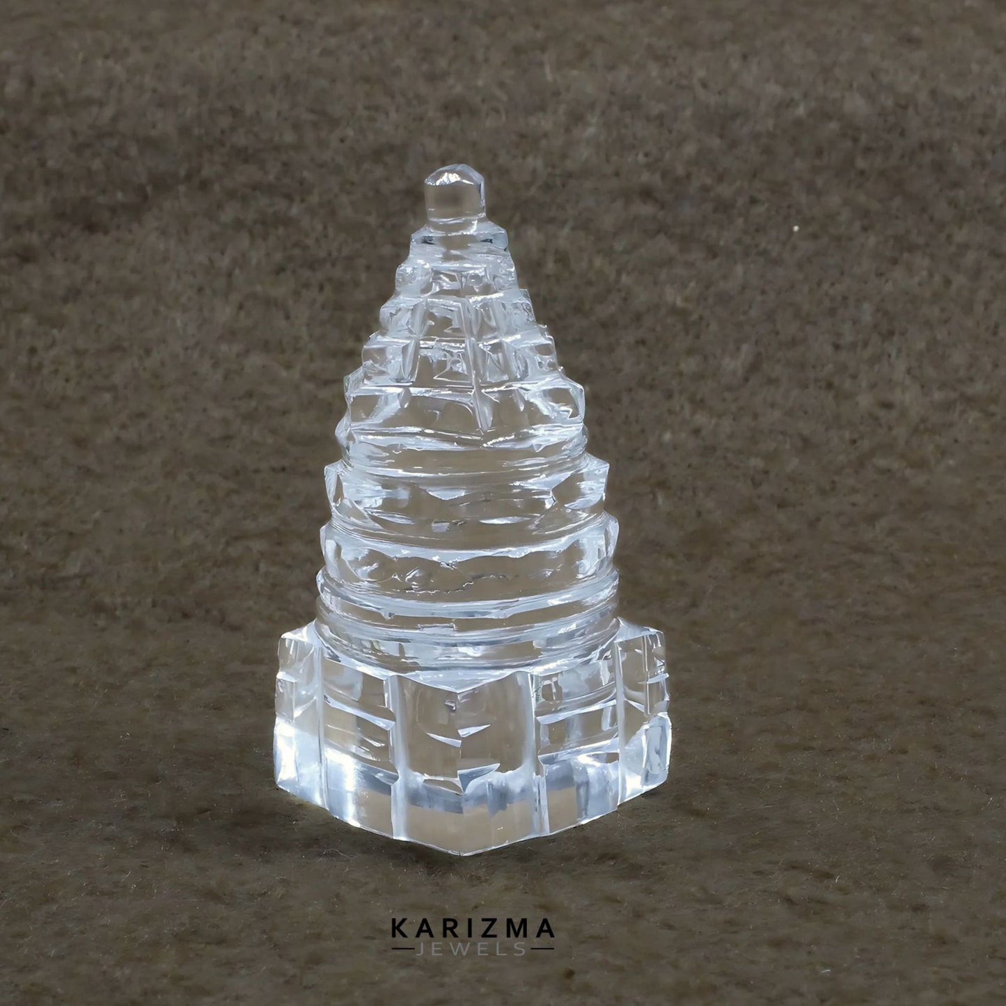 174.80CT A+ Natural Crystal Quartz (Sphetic) Religious Shri Yantra