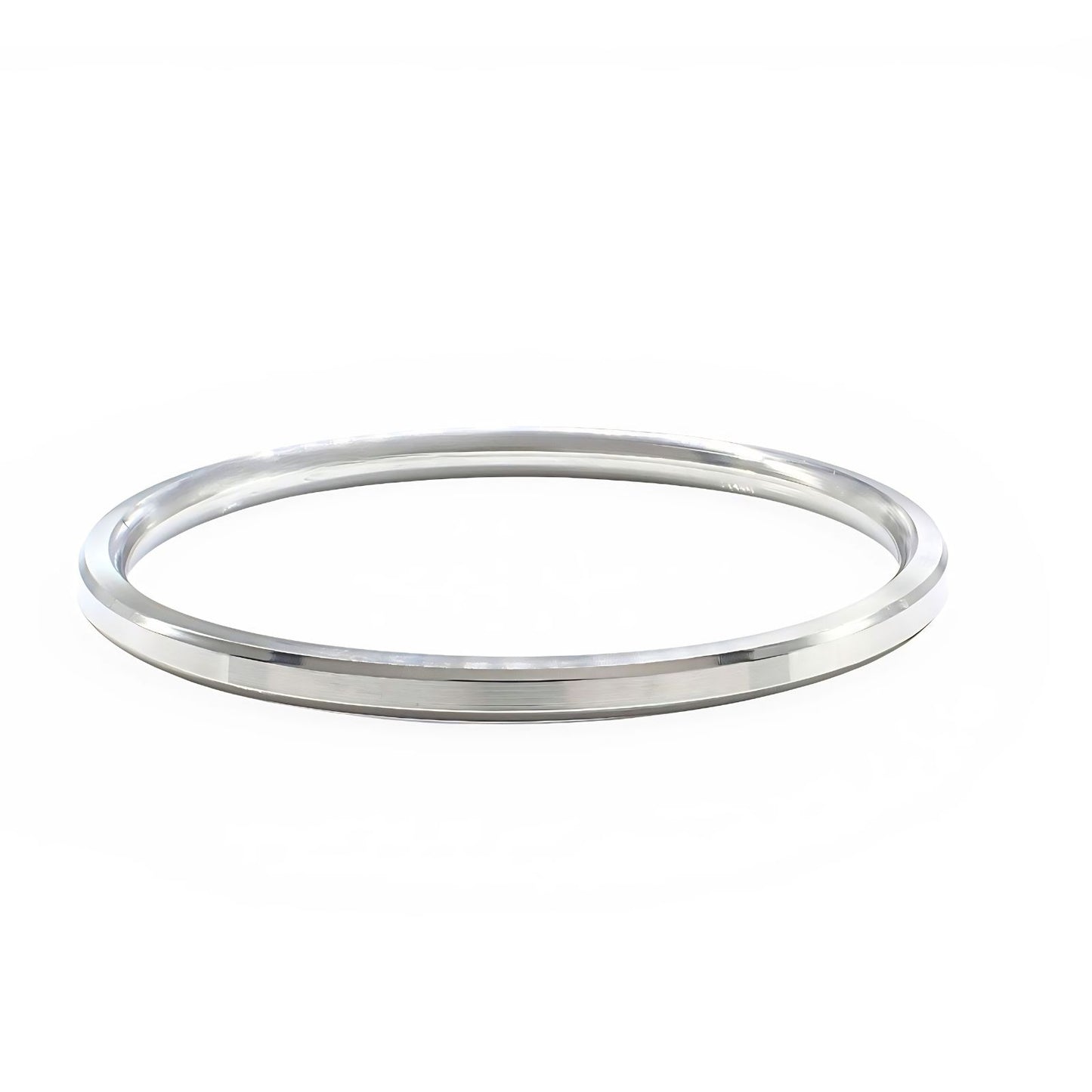 Flat stainless steel plain Unisex Kada for daily wear