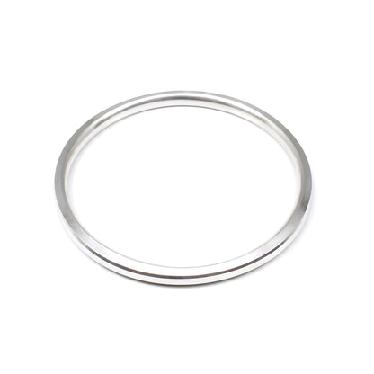 Flat stainless steel plain Unisex Kada for daily wear