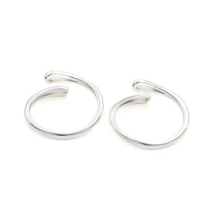 daily wear 925 Real Sterling Silver women Toe Ring - Pair