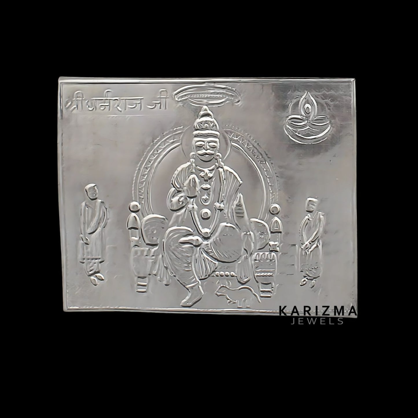 Real Silver Shree Dharmraj Yantra Hindu religious astrological purpose red book remedies