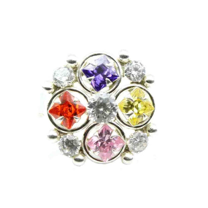 indian-925-sterling-silver-multi-color-cz-studded-corkscrew-nose-ring-22g-10298