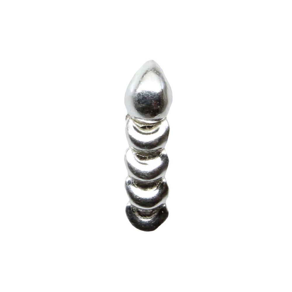 Daily Wear Real silver Nose pin 