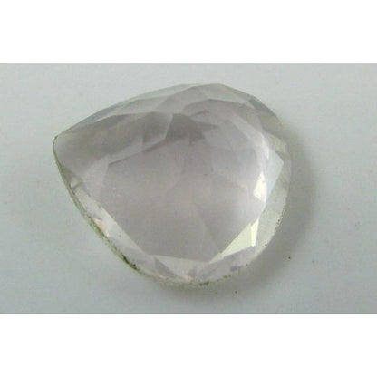 SUPERB QUALITY 2.9Ct NATURAL ROSE QUARTZ 10.2mmX10.1mm PEAR FACETED GEMSTONE