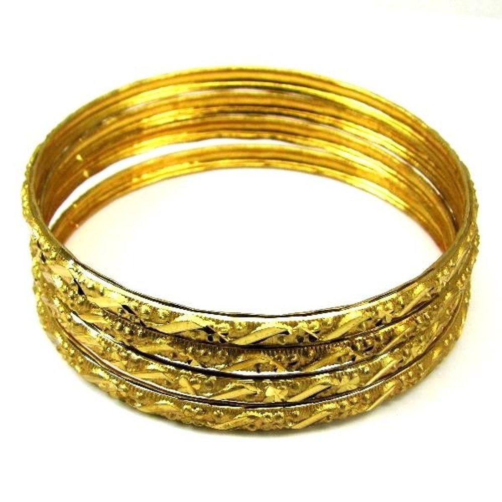 Gold Plated Bridal  Bangles