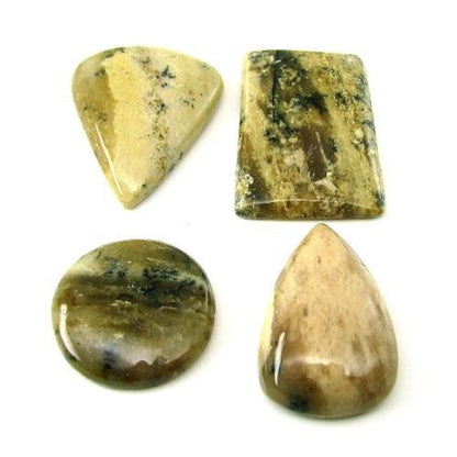 Selected-202.8Ct-4pc-Wholesale-lot-Natural-Picture-Jasper-Cabochon-Gemstone