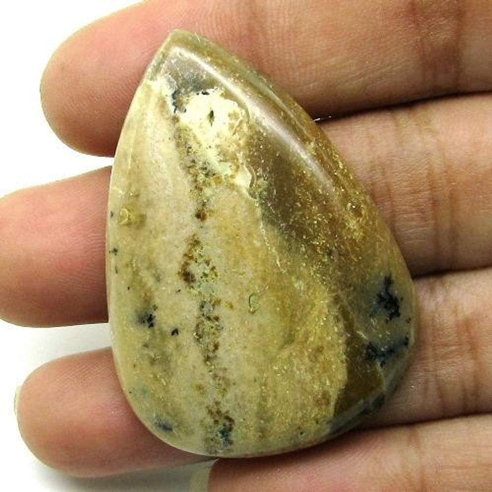 Selected 279.3Ct 5pc Wholesale lot Natural Picture Jasper Cabochon Gemstone