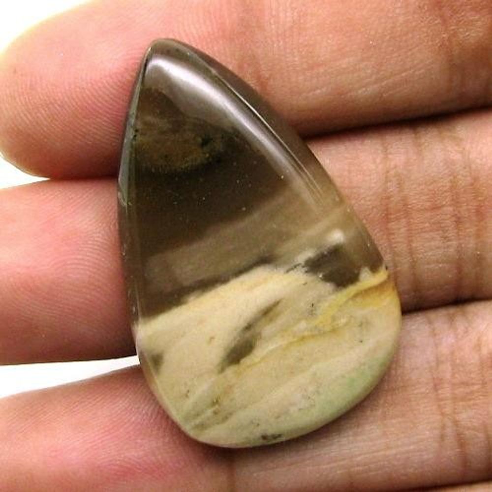 Selected 200.9Ct 5pc Wholesale lot Natural Picture Jasper Cabochon Gemstone