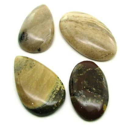 Selected-236.8Ct-5pc-Wholesale-lot-Natural-Picture-Jasper-Cabochon-Gemstone