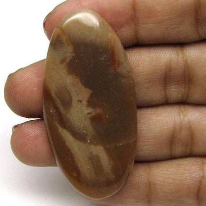 Selected 173Ct 5pc Wholesale lot Natural Brown Jasper Cabochon Gemstone