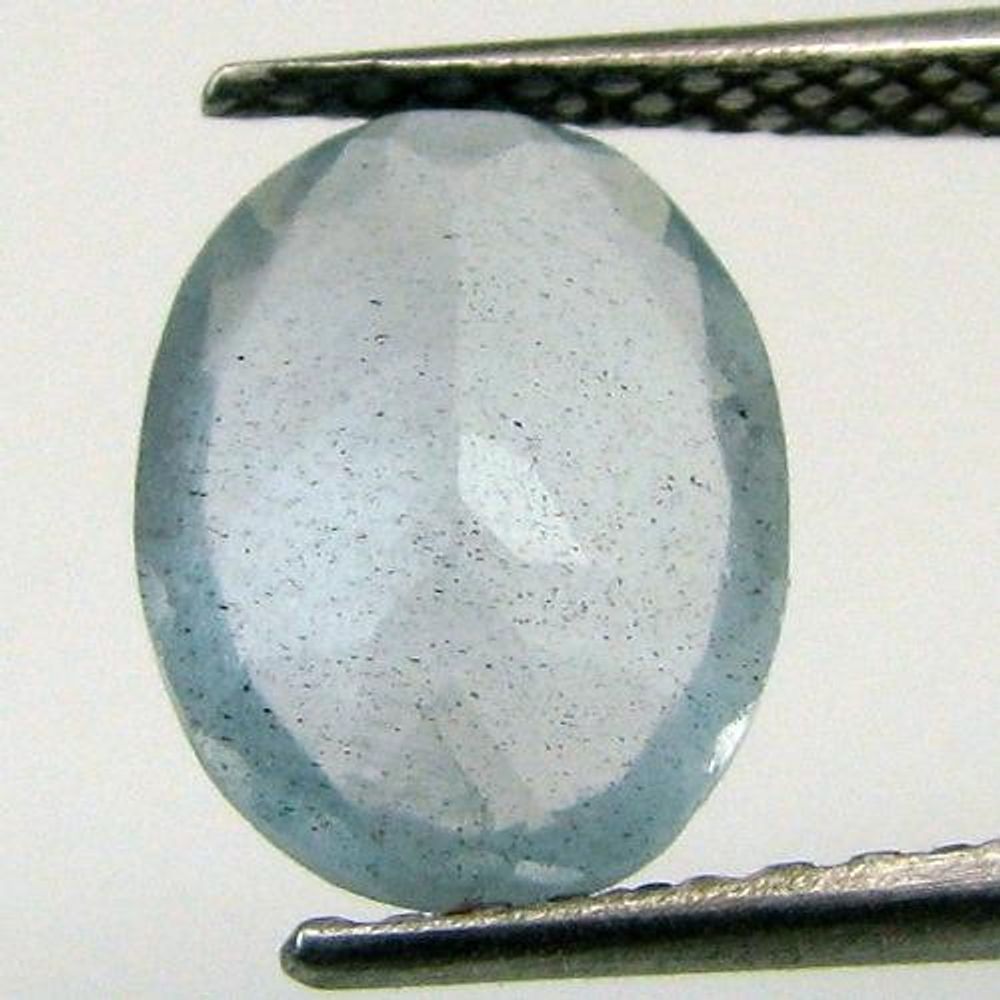 2.1Ct Natural Aquamarine (Barooz) Oval Faceted Gemstone