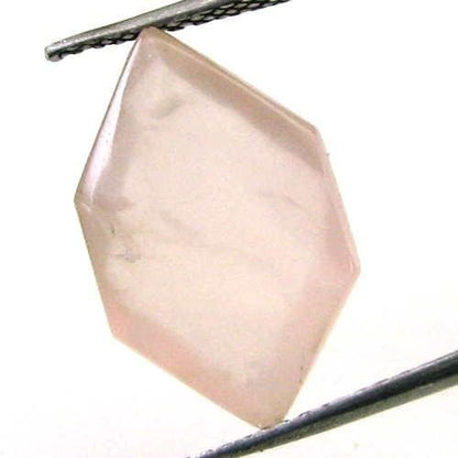 7.1Ct Natural Rose Quartz Fancy Checker Cut Gemstone