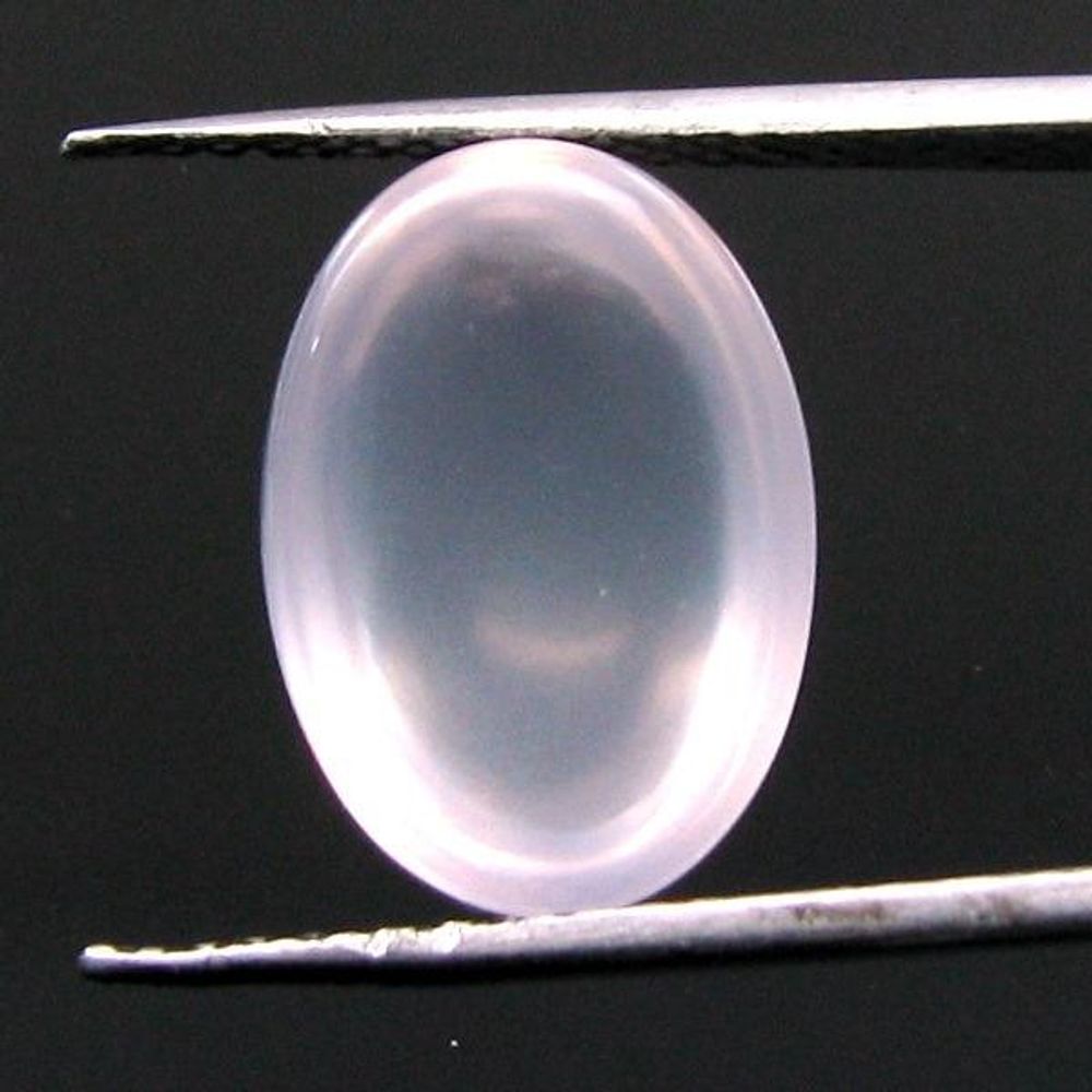 CERTIFIED 6.23Ct Natural Rose Quartz Oval Cabochon Gemstone