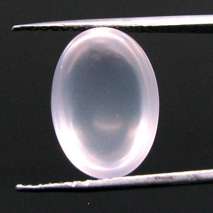 CERTIFIED 7.21Ct Natural Rose Quartz Oval Cabochon Gemstone