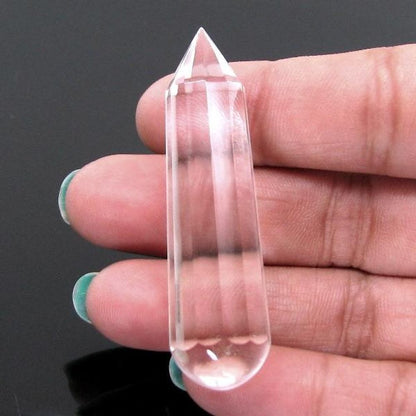 75.6Ct Natural Quartz Crystal Healing Point Pencil